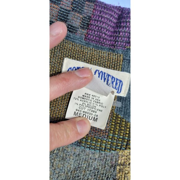 Gotcha Covered Vintage Denim Jacket Womens Medium- Floral design - Picture 9 of 13